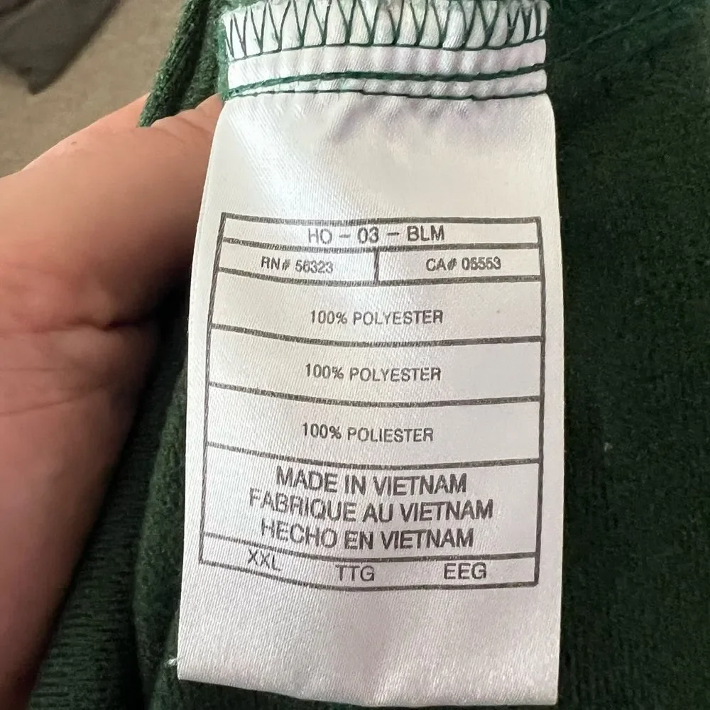Nike Elite Michigan State Spartans Basketball Warm up men's XXL